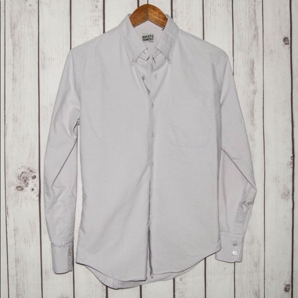Naked and Famous oxford shirt